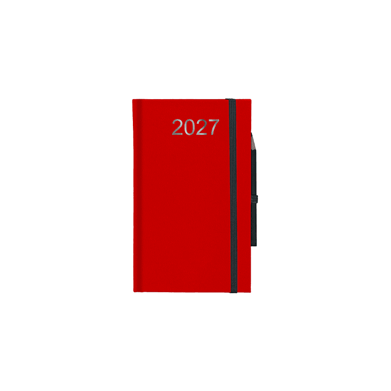 Agenda de chantier 2027 en cuir grainé synthétique - Gamme Pro - 3