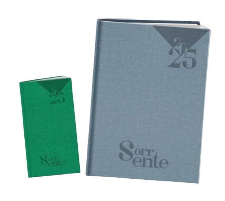 Agenda 2026 couverture en Jean - Sorrento