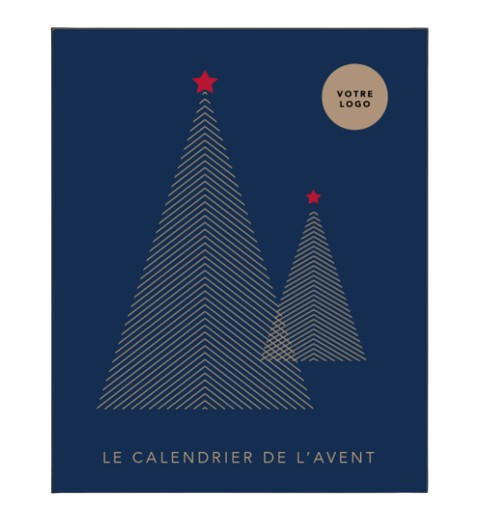 Calendrier de l'avent et ses 24 sachets de thé à infuser personnalisable - 6