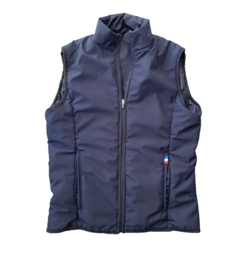 Doudoune sans manches fabriquée en laine revalorisée - 2