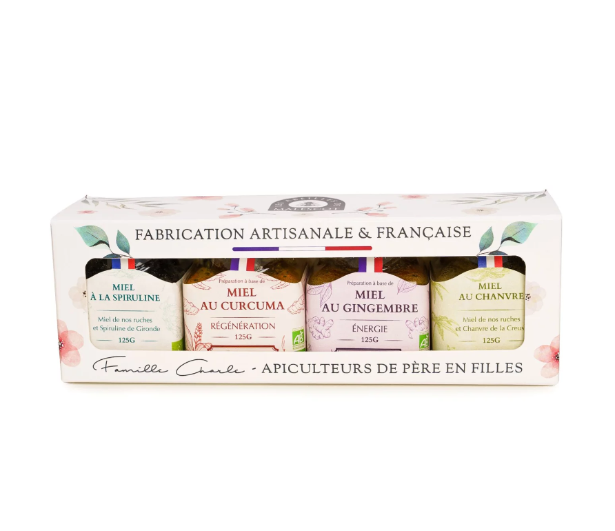 Coffret gourmand Miel Bien-Être Made in France