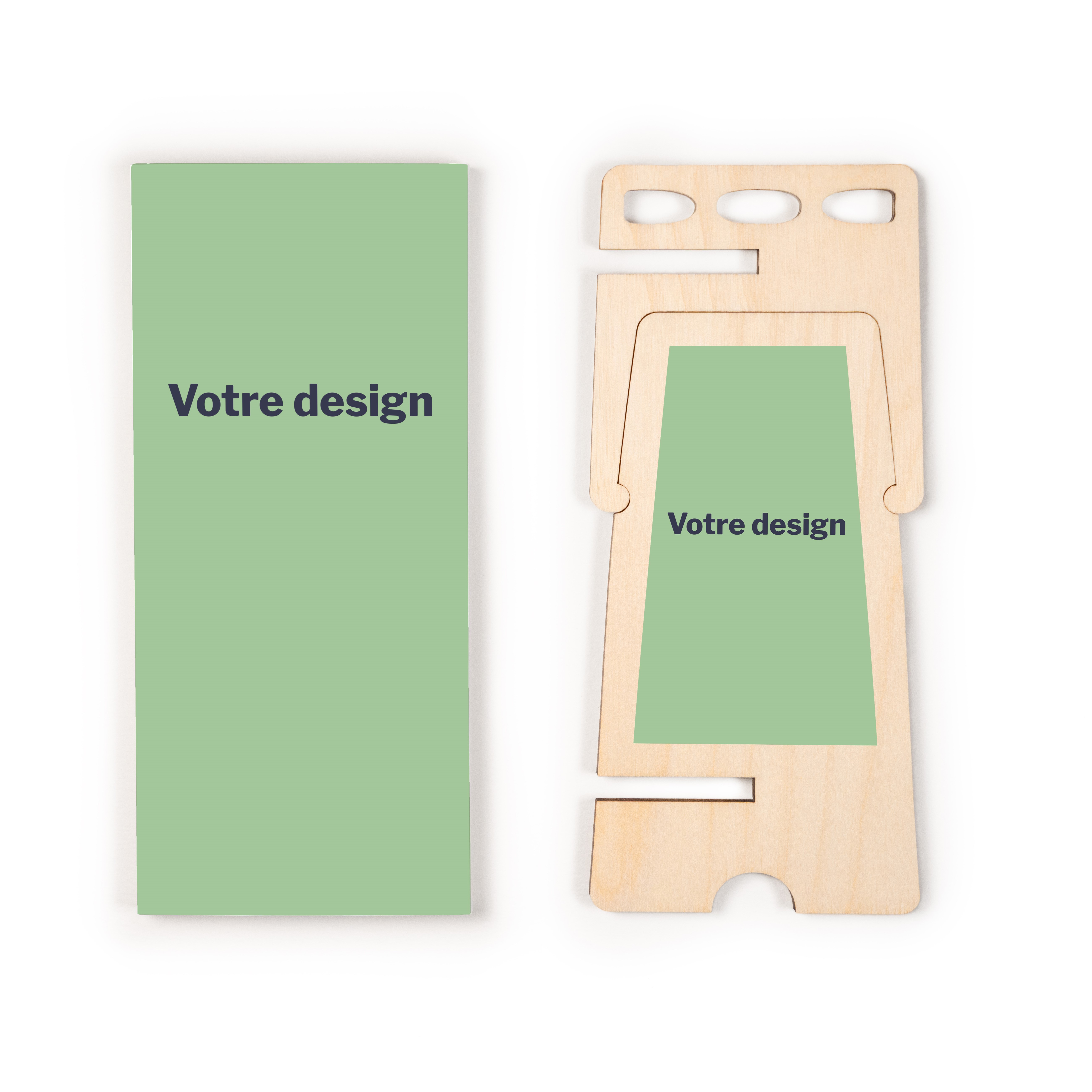 Support de téléphone en bois Made in France - 6