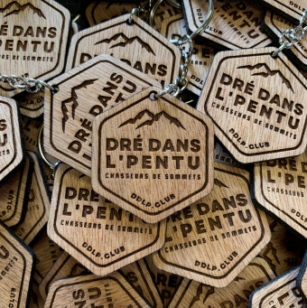 Porte-clés en bois Made in France 