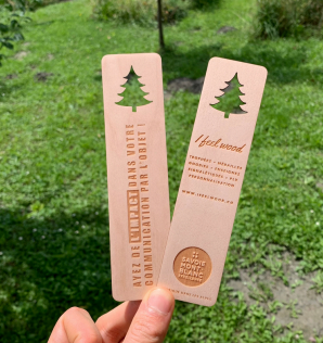 Marque-pages en bois Made in France  -