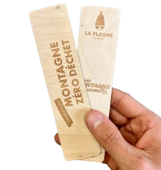 Marque-pages en bois Made in France 