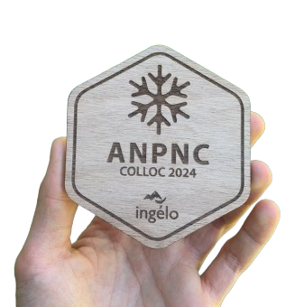 Dessous de verre en bois Made in France 