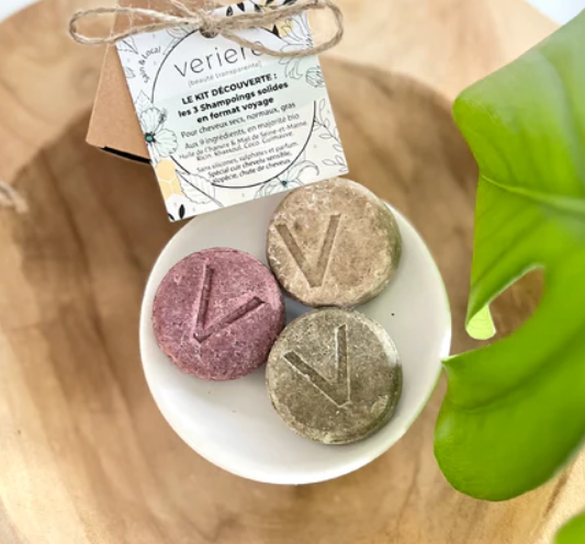 Kit découverte : 3 shampoings artisanaux et naturels  - 2