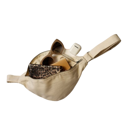 Sac banane en coton Made in France - Clovis -