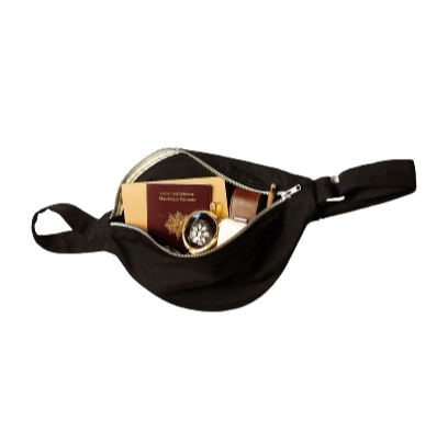 Sac banane en coton Made in France - Clovis -