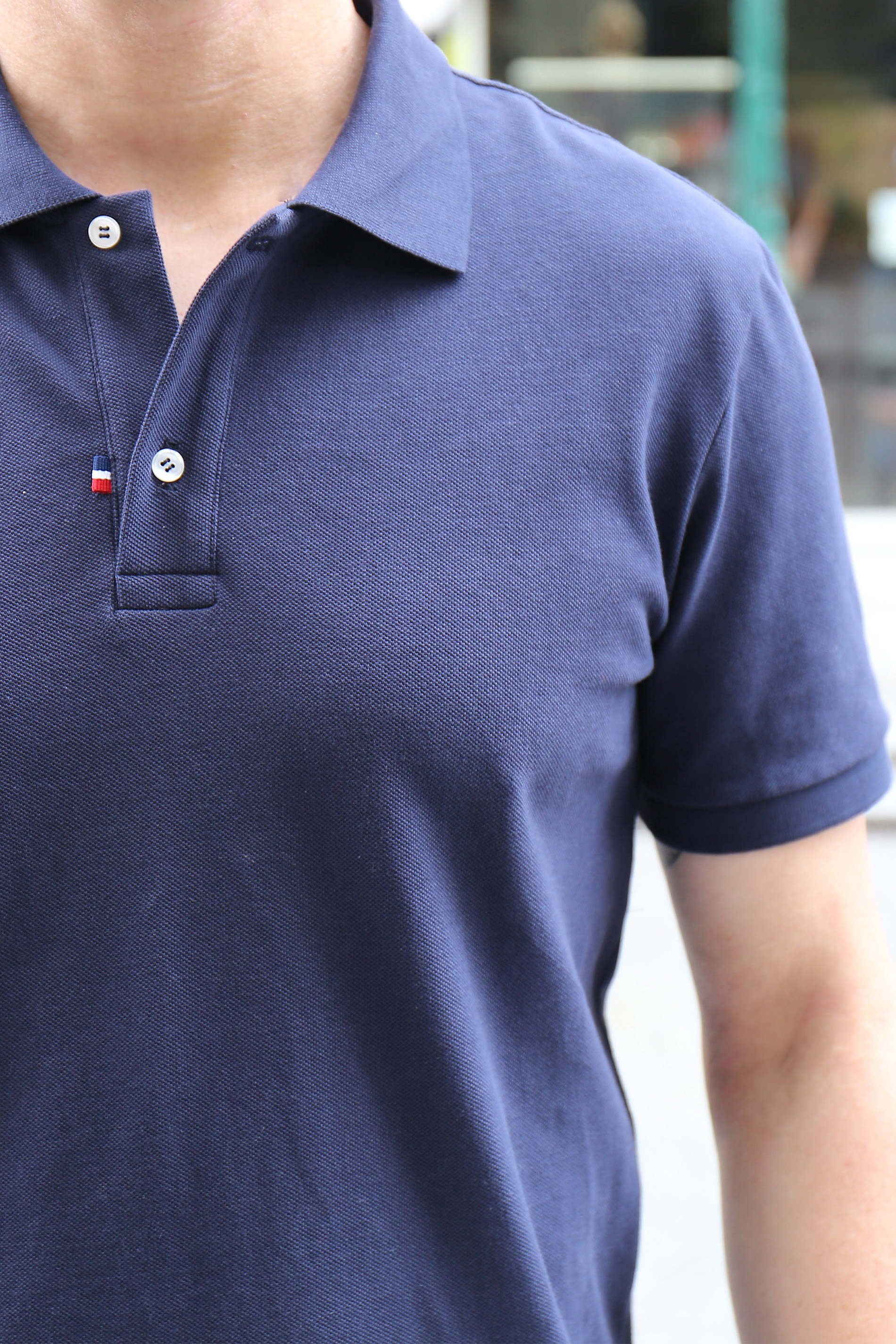 Polo unisexe en coton bio Made in France - Pierrot -