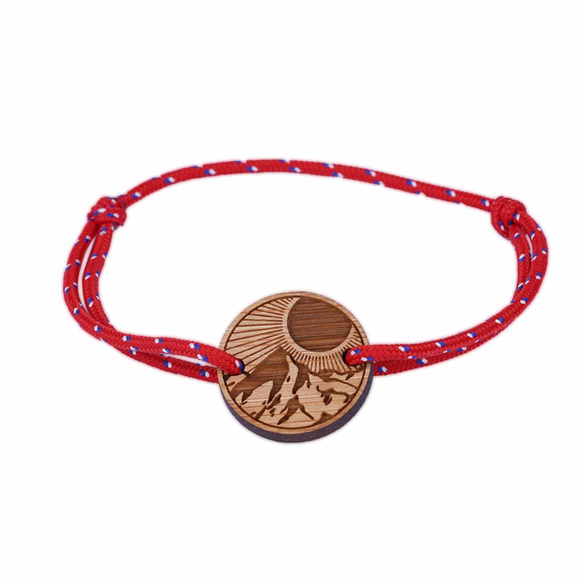 Bracelet avec cordon en bambou -