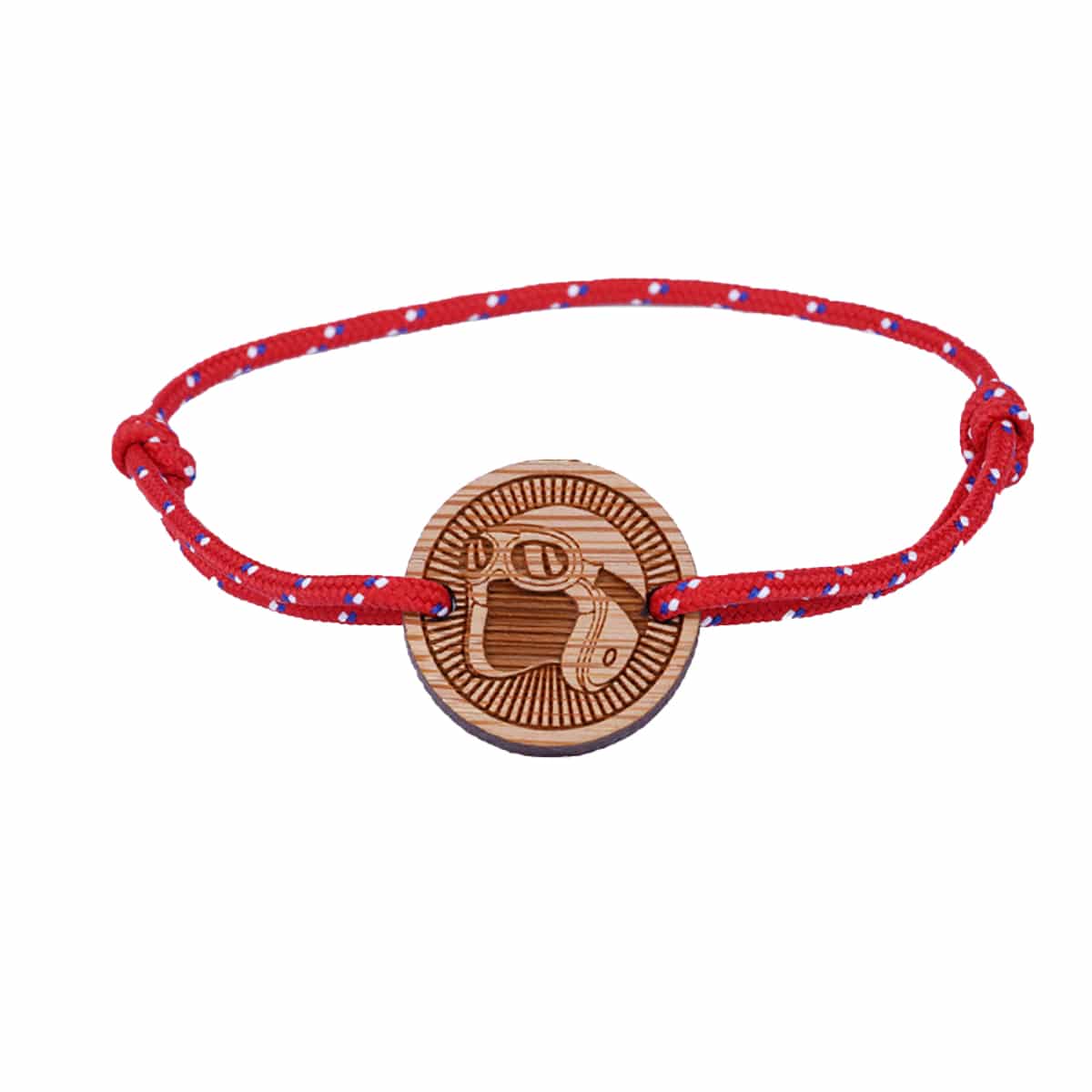 Bracelet avec cordon en bambou -