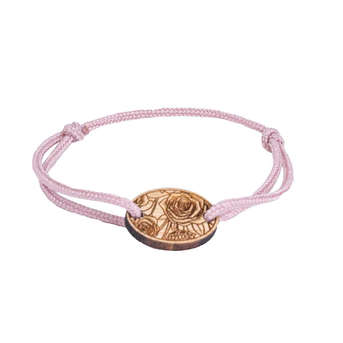 Bracelet avec cordon en bambou -