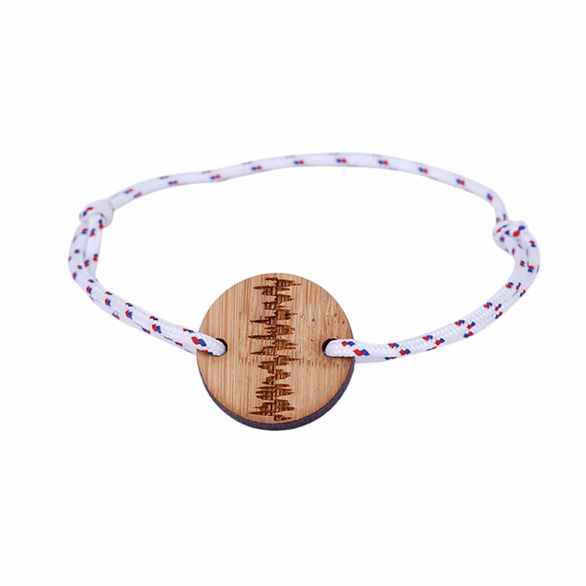 Bracelet avec cordon en bambou -