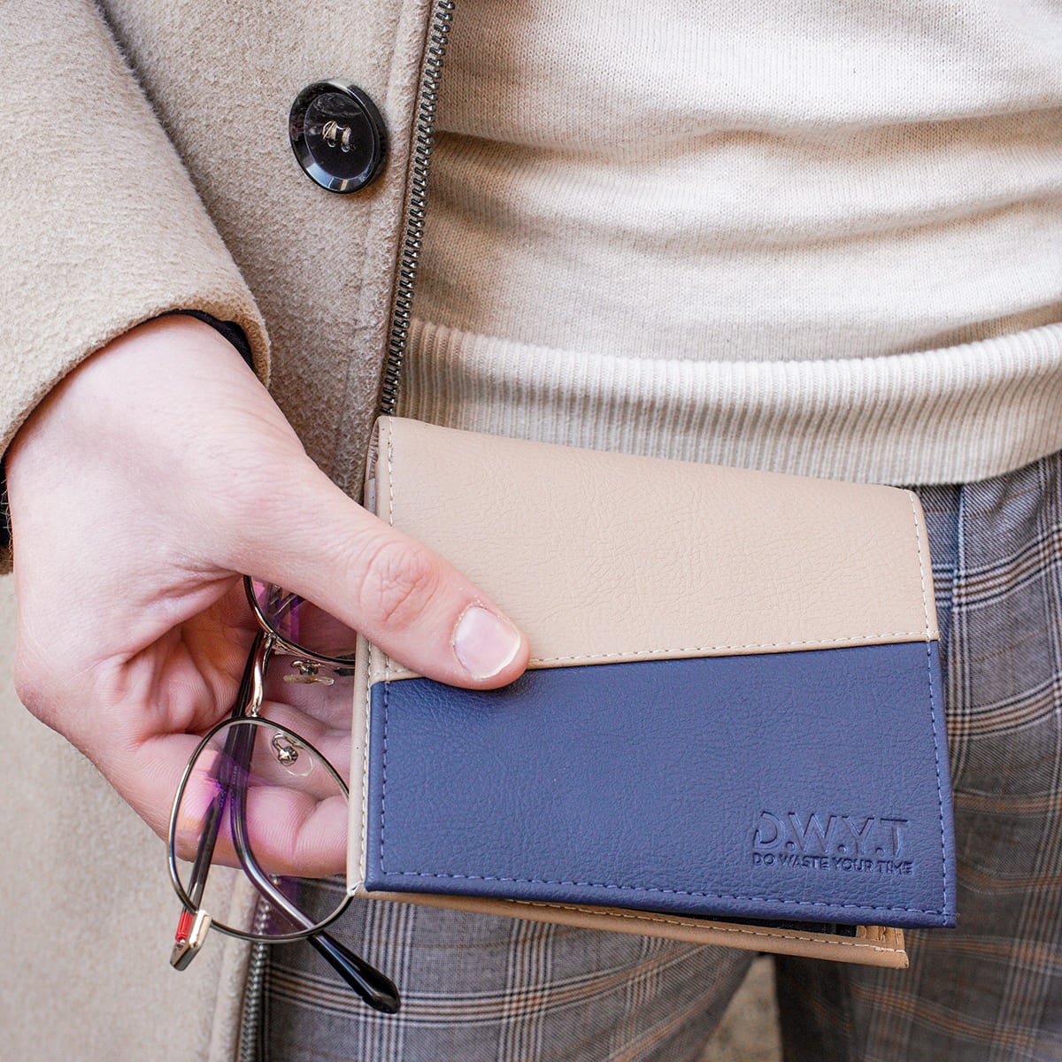 Portefeuille en fibre de pomme - L'acidulé -