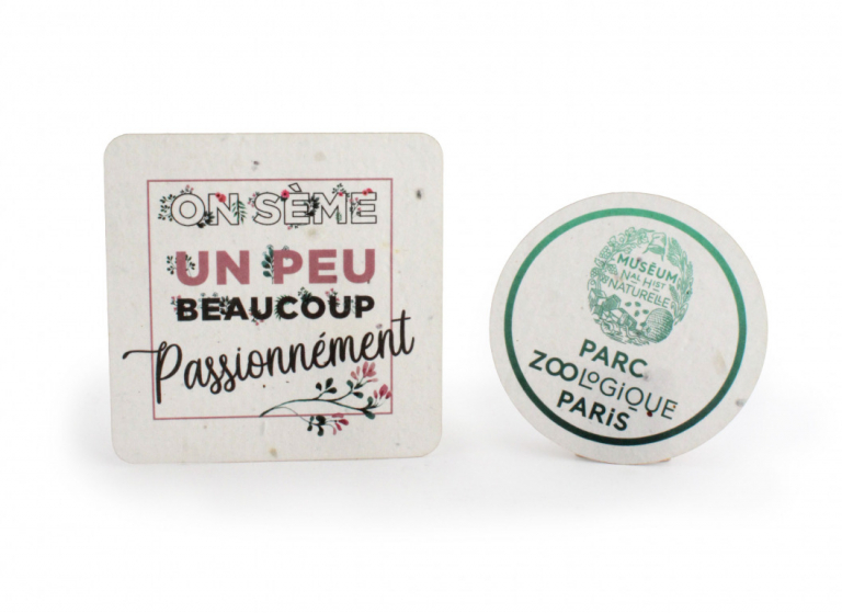 Sous bock papier graines - 80g  -