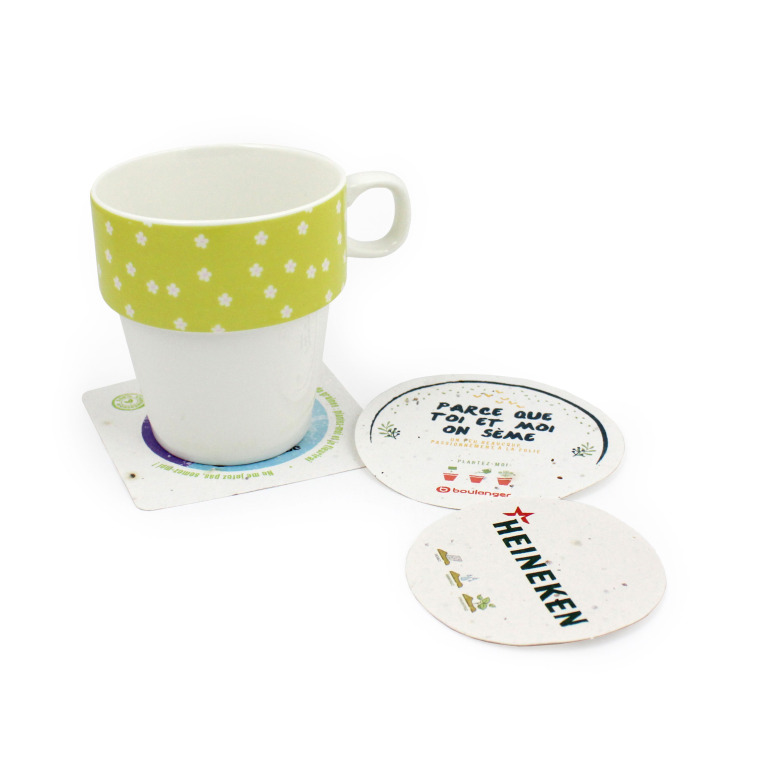 Sous bock papier graines - 80g  -