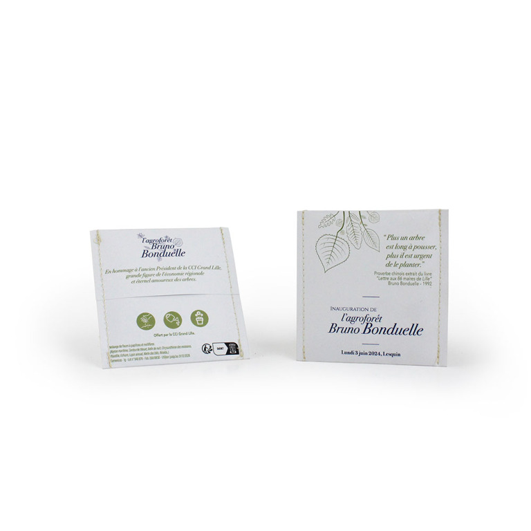 Sachet graines haute couture -