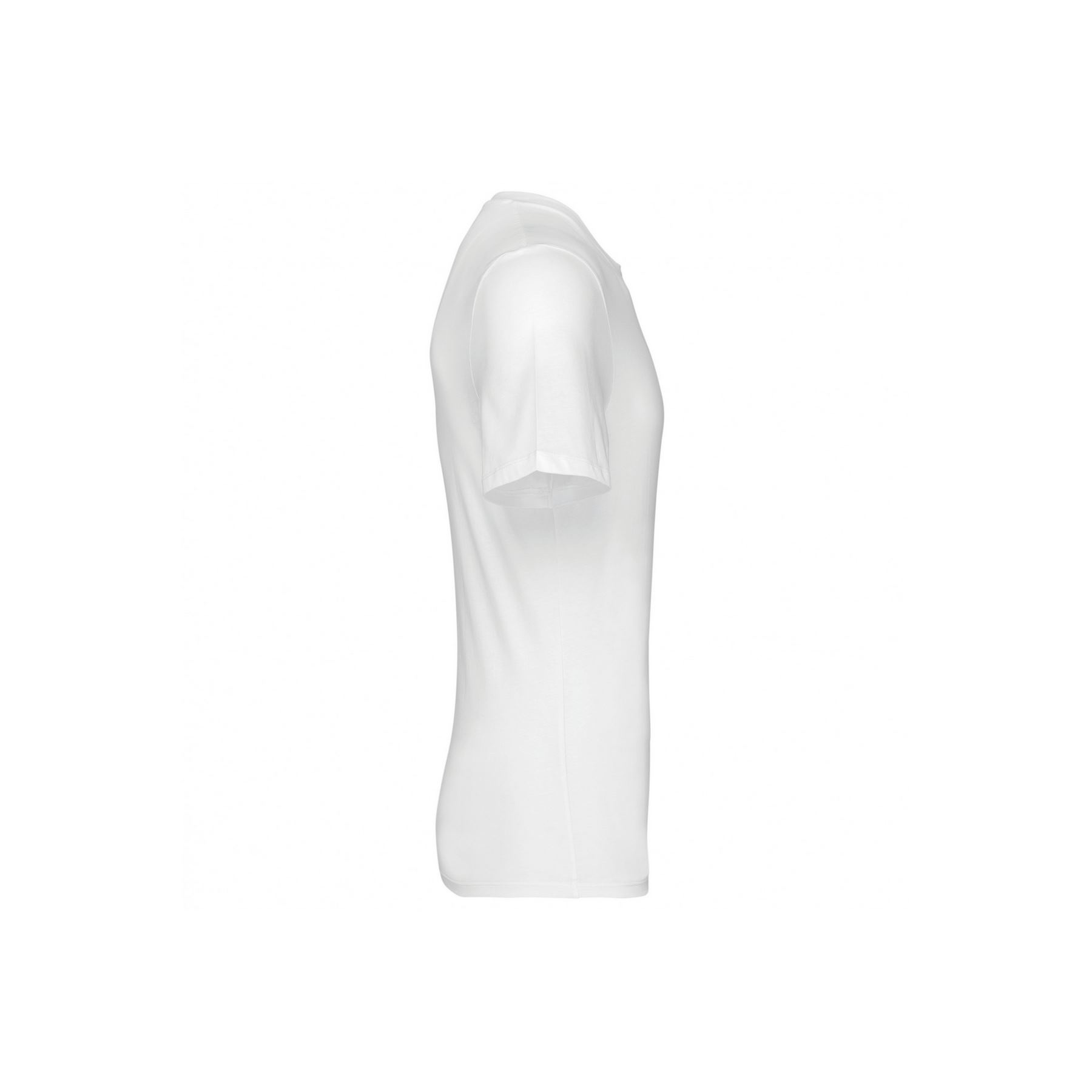 T-shirt col rond manches courtes unisexe - 1