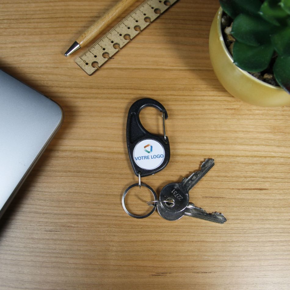 Porte-clé mousqueton Origine France Garantie -