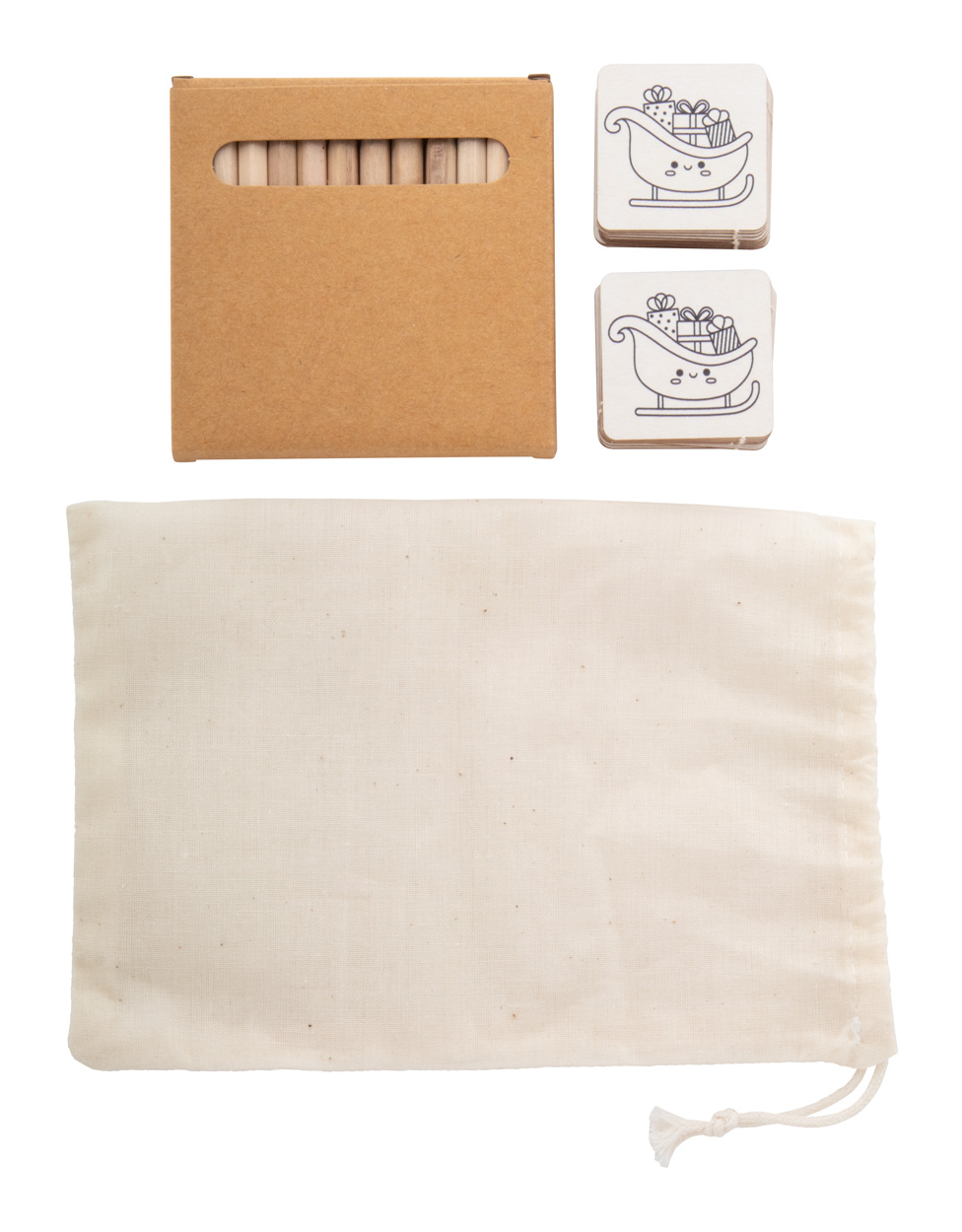 Jeu memory à colorier - édition Noël -