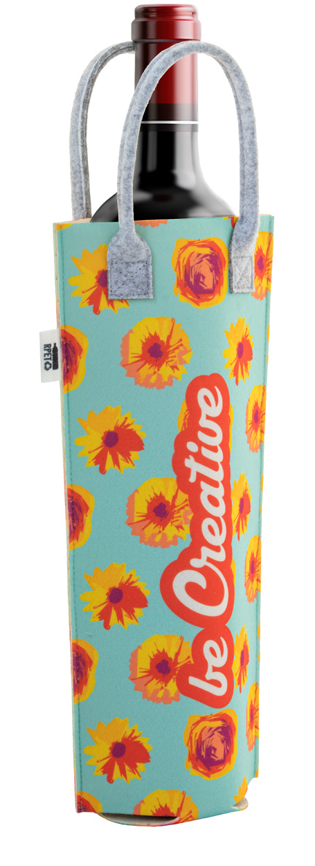 Sac cadeau réutilisable pour vin
