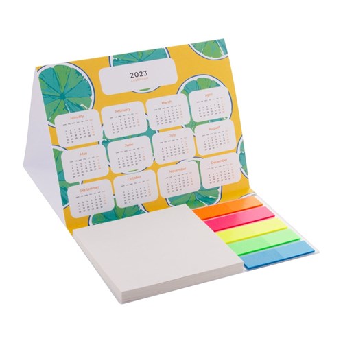 Calendrier avec notes en papier recyclé