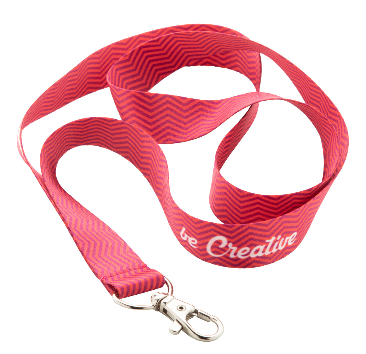 Tour de cou avec mousqueton recyclé -