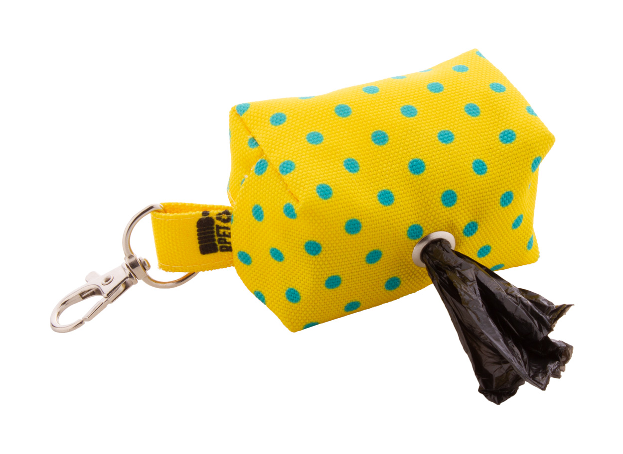 Distributeur de sachets pour chiens en polyester recyclé -