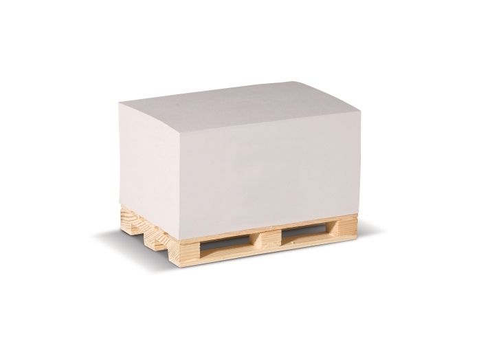 Bloc palette papier recyclé 12x8x6cm -