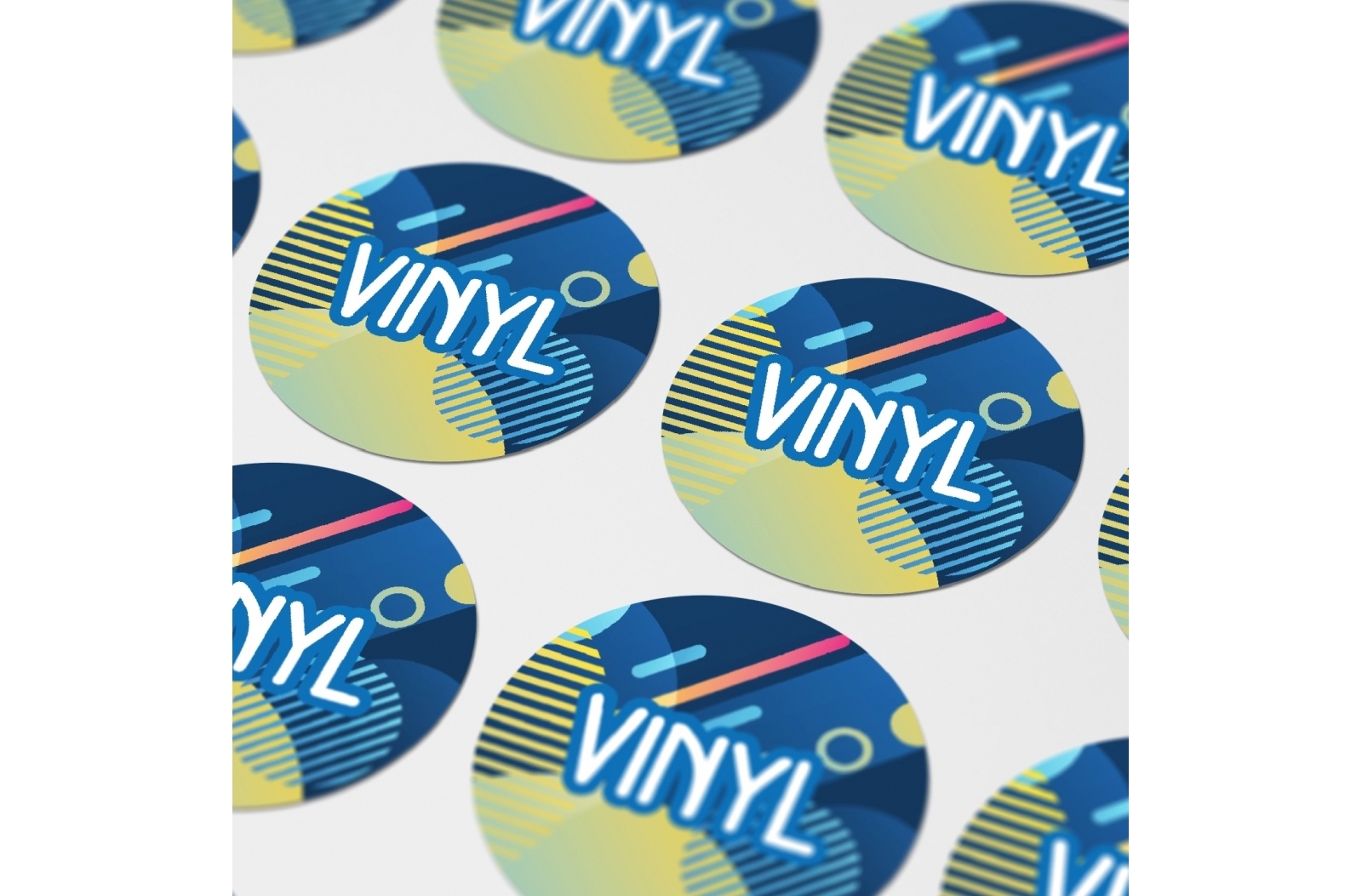 Sticker rond Ø 50 mm - 4