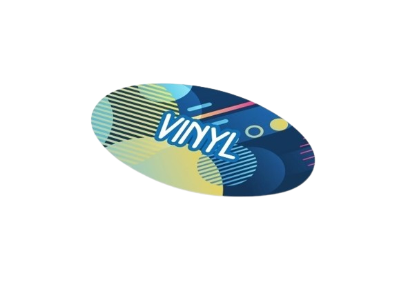 Sticker ovale 60x35mm