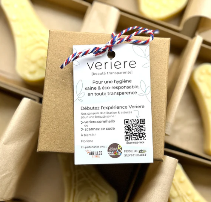 Savon miel naturel format Tour Eiffel  -