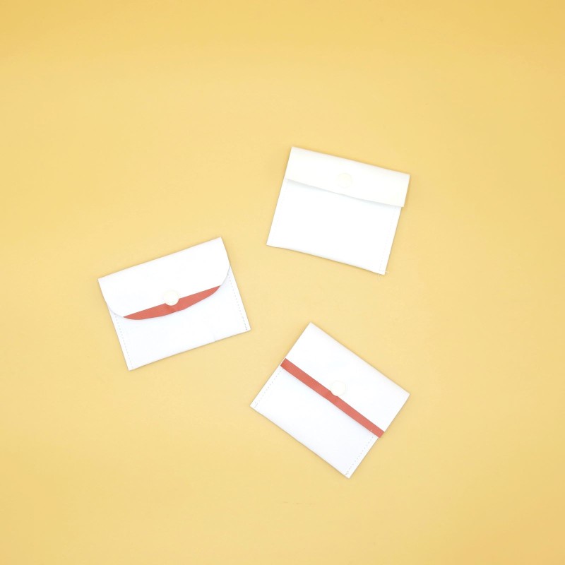 Porte-monnaie en bâche upcyclée  - 2