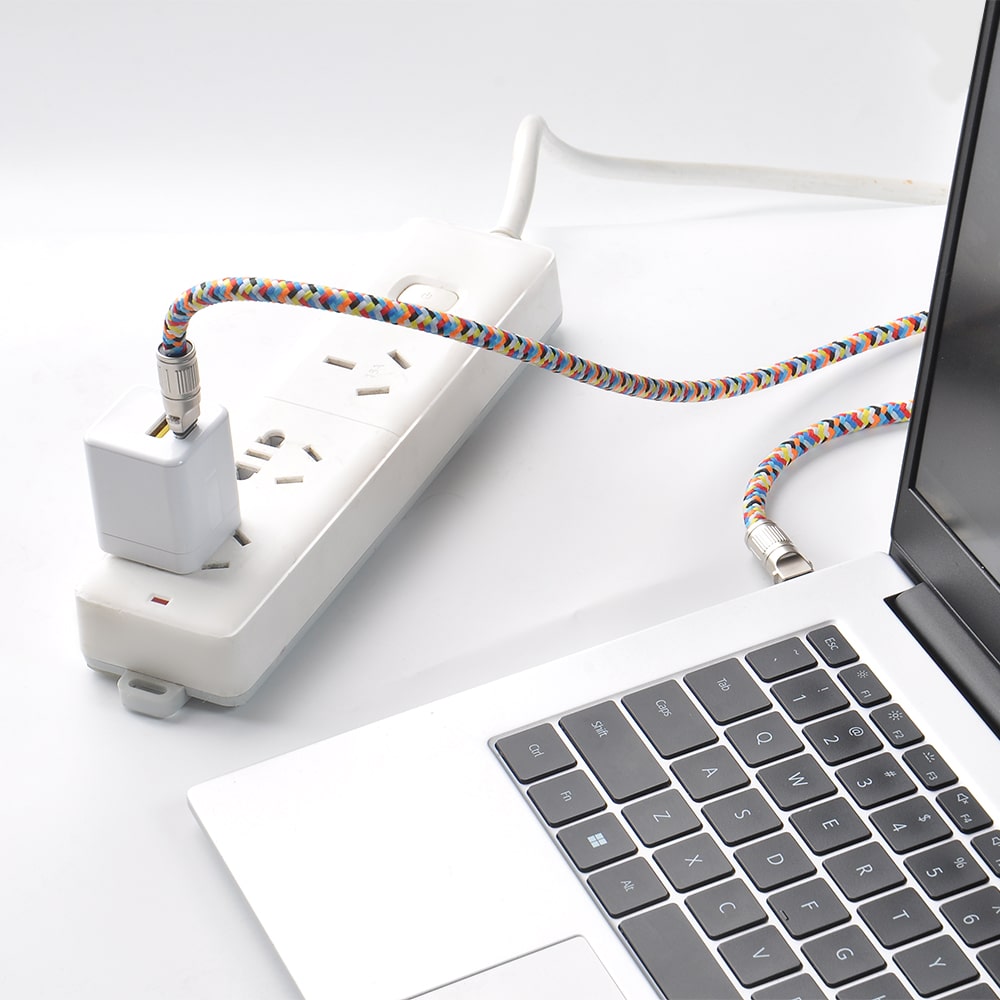 Tour de cou de téléphone avec câble USB type C  - 3