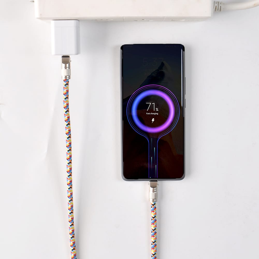 Tour de cou de téléphone avec câble USB type C  - 5