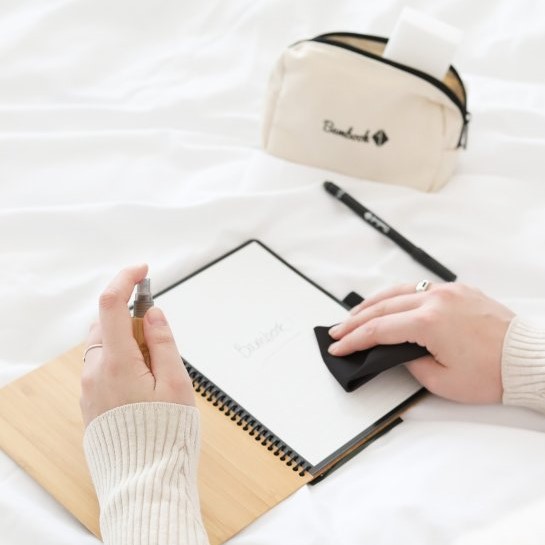 Carnet réutilisable en bambou - plusieurs formats - 9