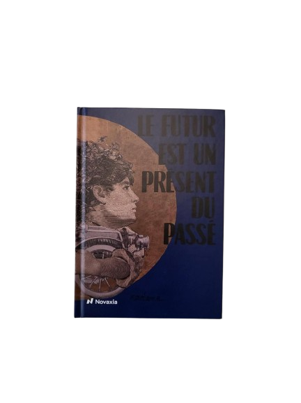 Carnet contre collé couverture rigide A5 - 2