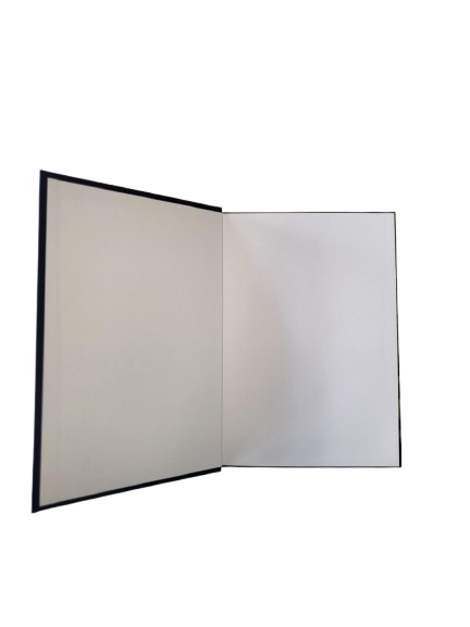 Carnet contre collé couverture rigide A5 - 3