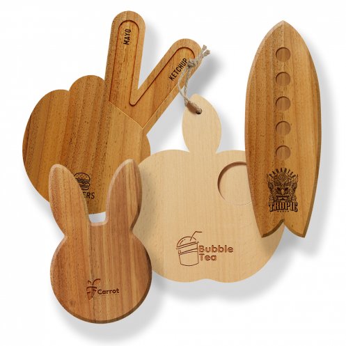 Planche à découper en bois sur-mesure  -