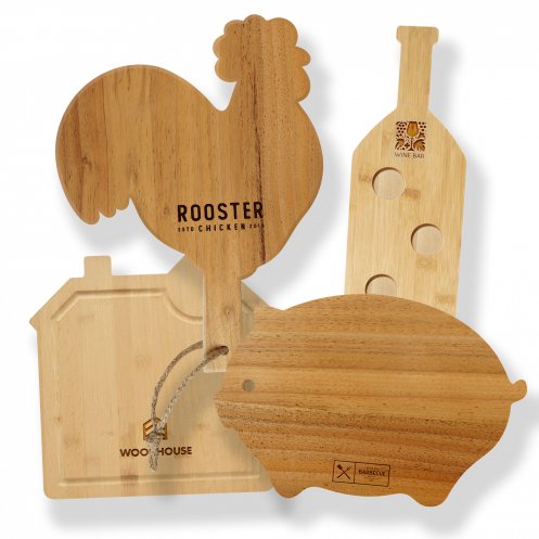 Planche à découper en bois ronde sur-mesure - 3