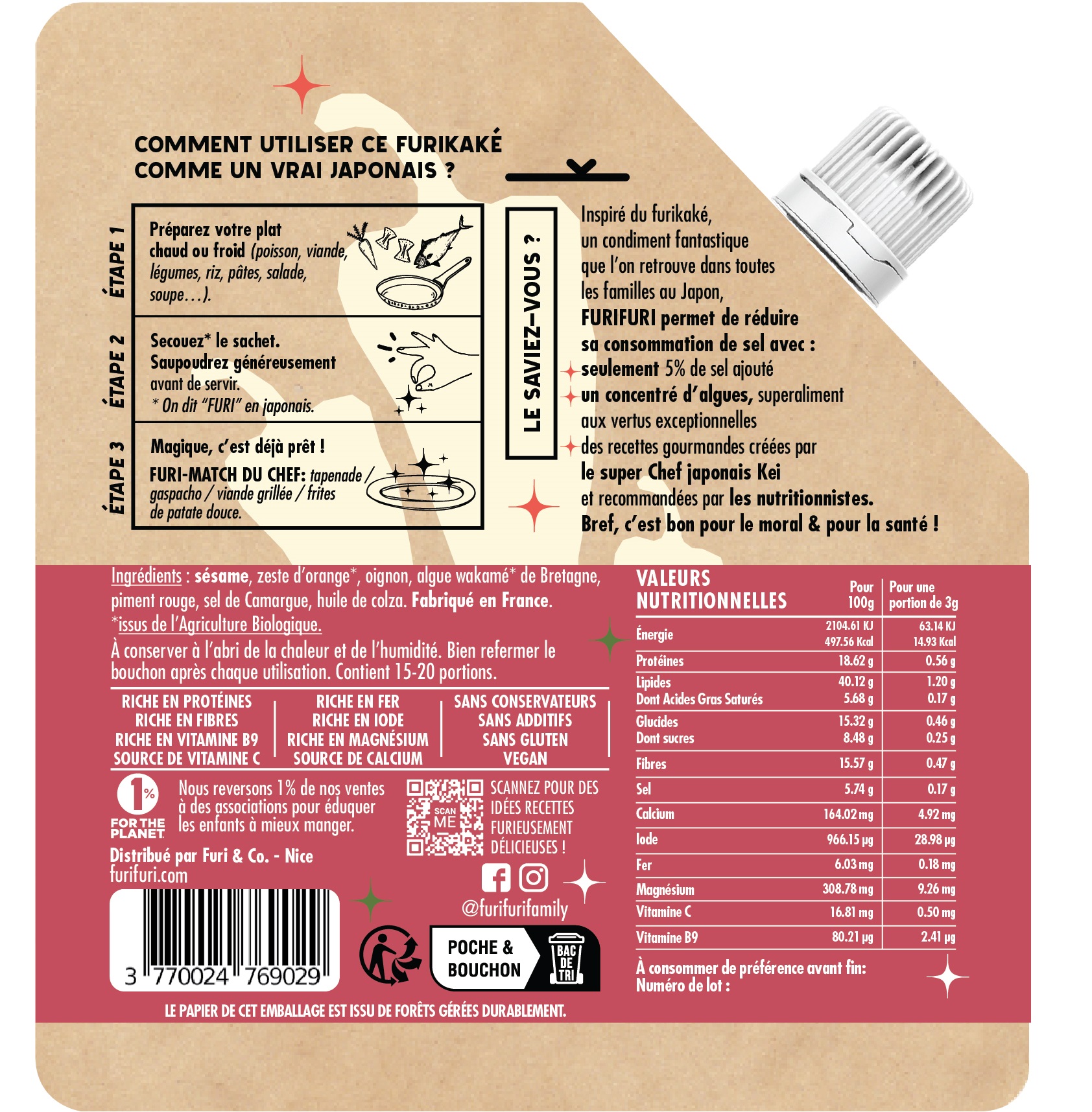 FuriFuri au piment, alternative au sel fabriquée en France - 3