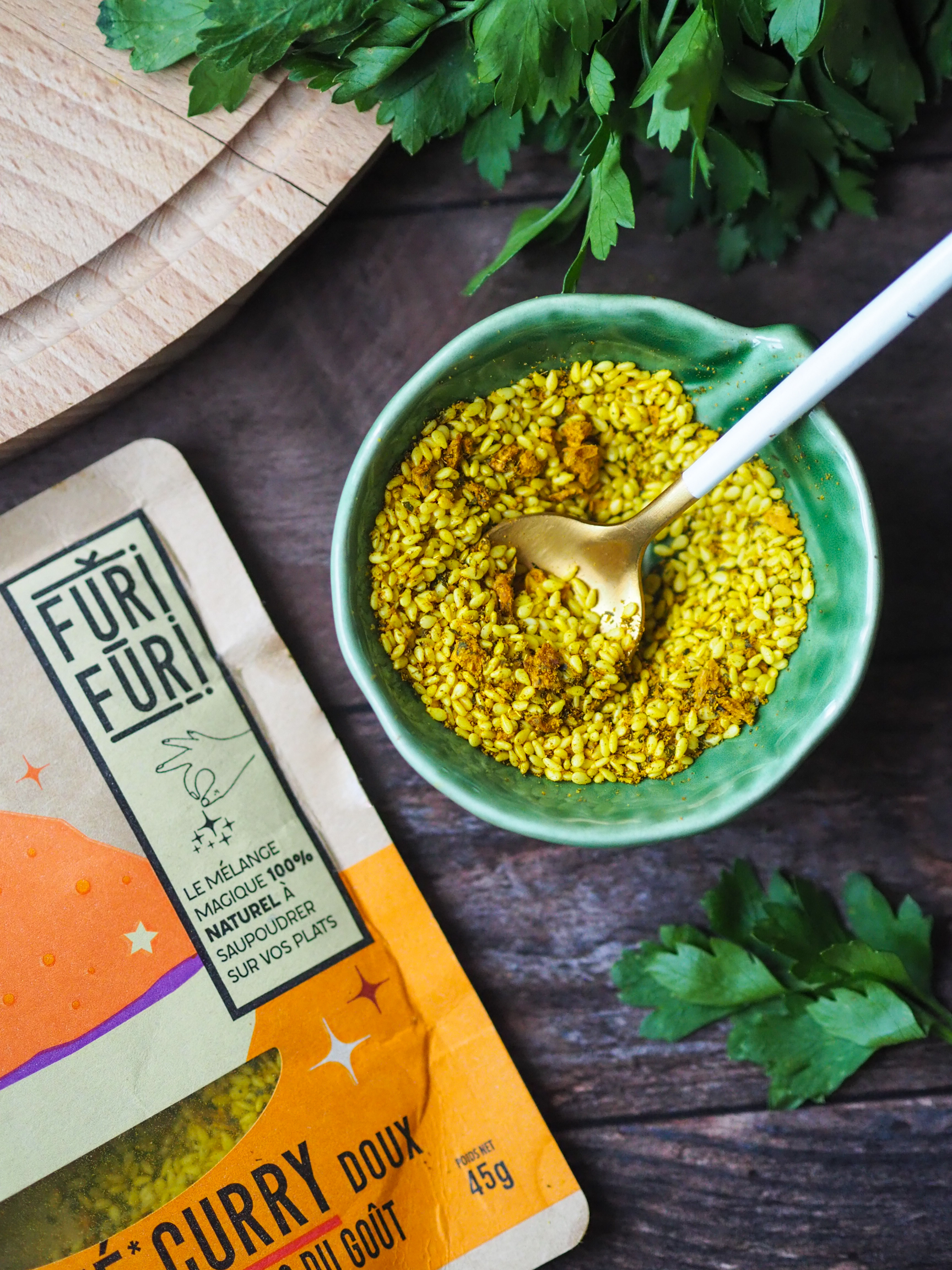 FuriFuri au curry, alternative au sel fabriquée en France  - 4