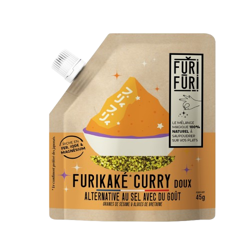 FuriFuri au curry, alternative au sel fabriquée en France 