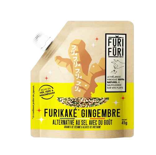 FuriFuri au gingembre, alternative au sel fabriquée en France