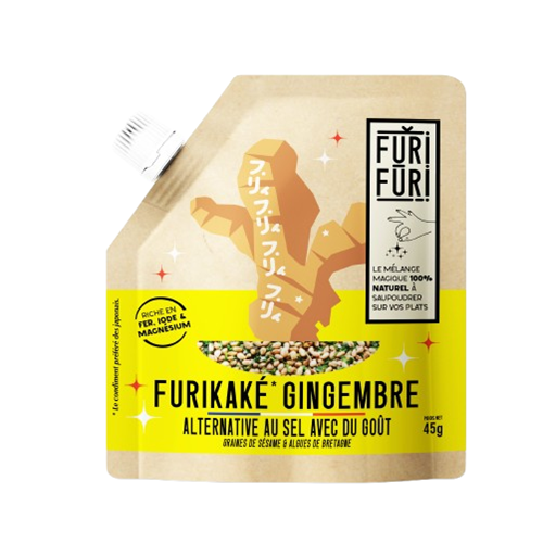 FuriFuri au gingembre, alternative au sel fabriquée en France