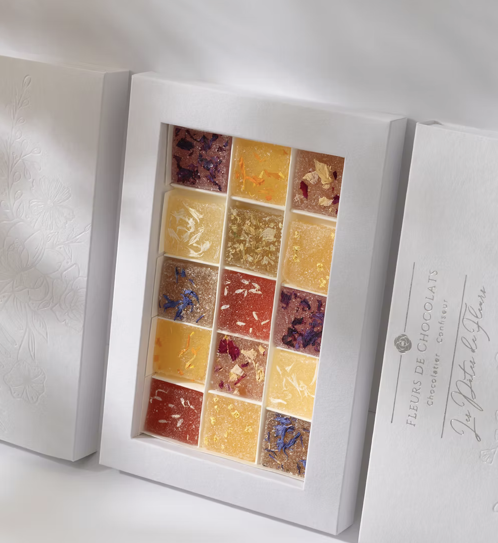 Coffret assortiment de 15 pâtes de fleurs bio Made in France - 8