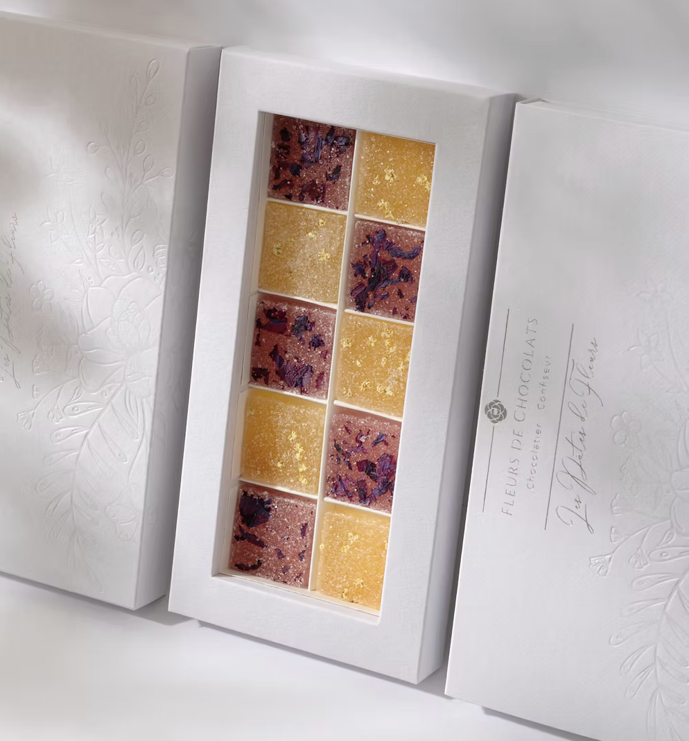 Coffret assortiment de 10 pâtes de fleurs bio Made in France - 7