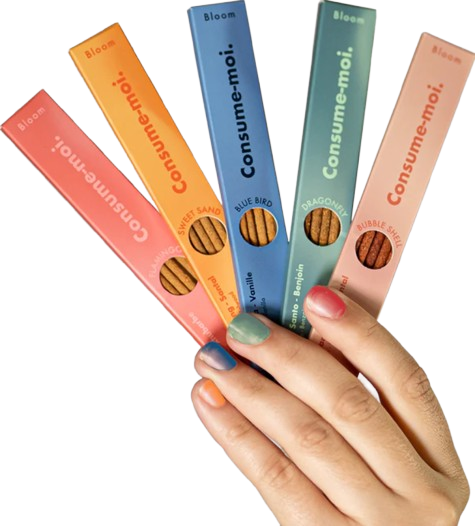 Assortiment de 25 bâtons d'encens 100% naturels