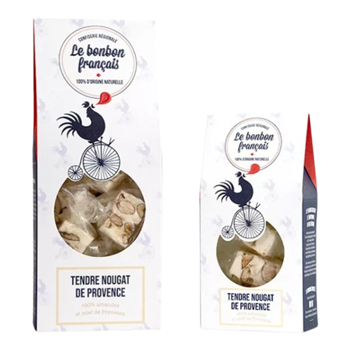 Tendre nougat de Provence amandes et miel 